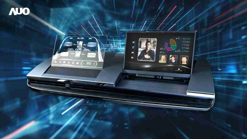 尊时凯龙Micro LED Display HMI解决方案打造透明Micro LED前座仪表，，，，呈现信息并保留驾驶视野开阔；亦为副驾驶座乘客打造收放自如的Micro LED屏幕，，，，在不影响显示质量的前提于显示区内建镜头，，，，让用户能与视讯对象直接眼神接触，，，提供绝佳的双向沟通体验